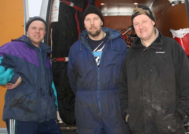 Stefan Anderberg, Anders Johansson, Göran Andersson - Tibro MK