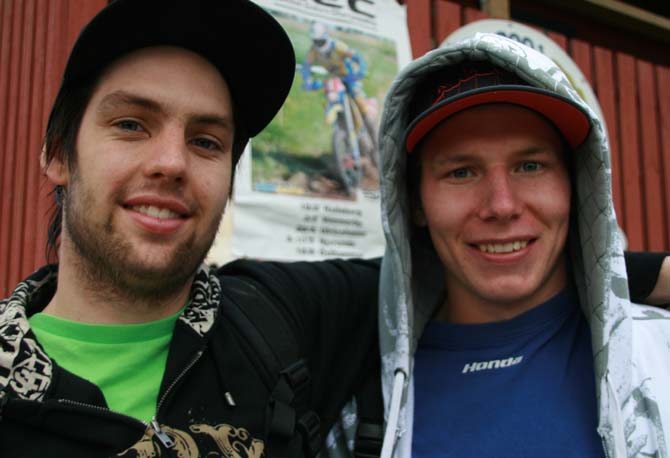 Calle Sjöö och Oscar Åberg 1
