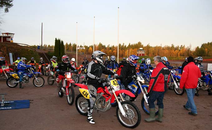 Start lördag morgon